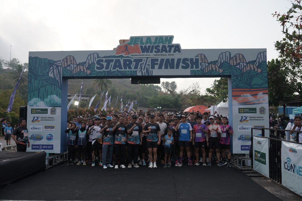 JELAJAH WISATA GUNUNGKIDUL – GEOTRAIL RUN 2024 SUKSES DIGELAR