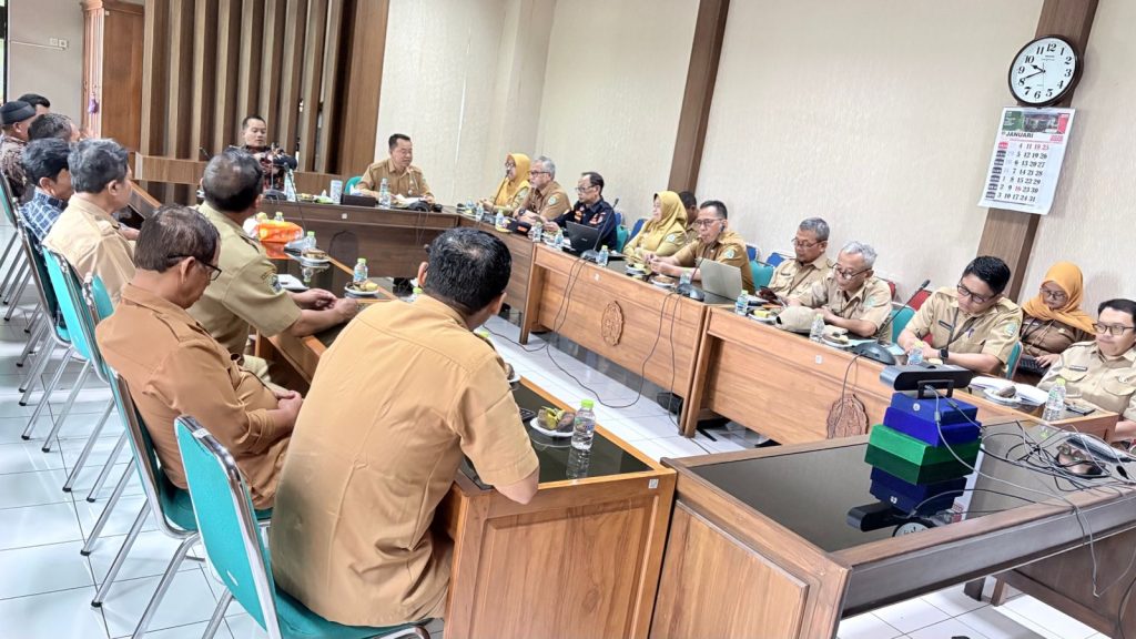 Rapat Koordinasi Pemungutan Retribusi denganPemerintah Kalurahan