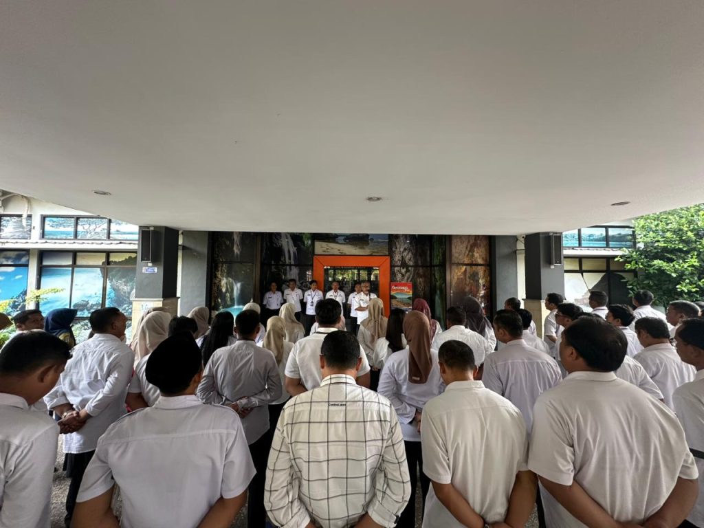 Apel dan Halal Bihalal Disparekrafpora Pasca Libur Panjang