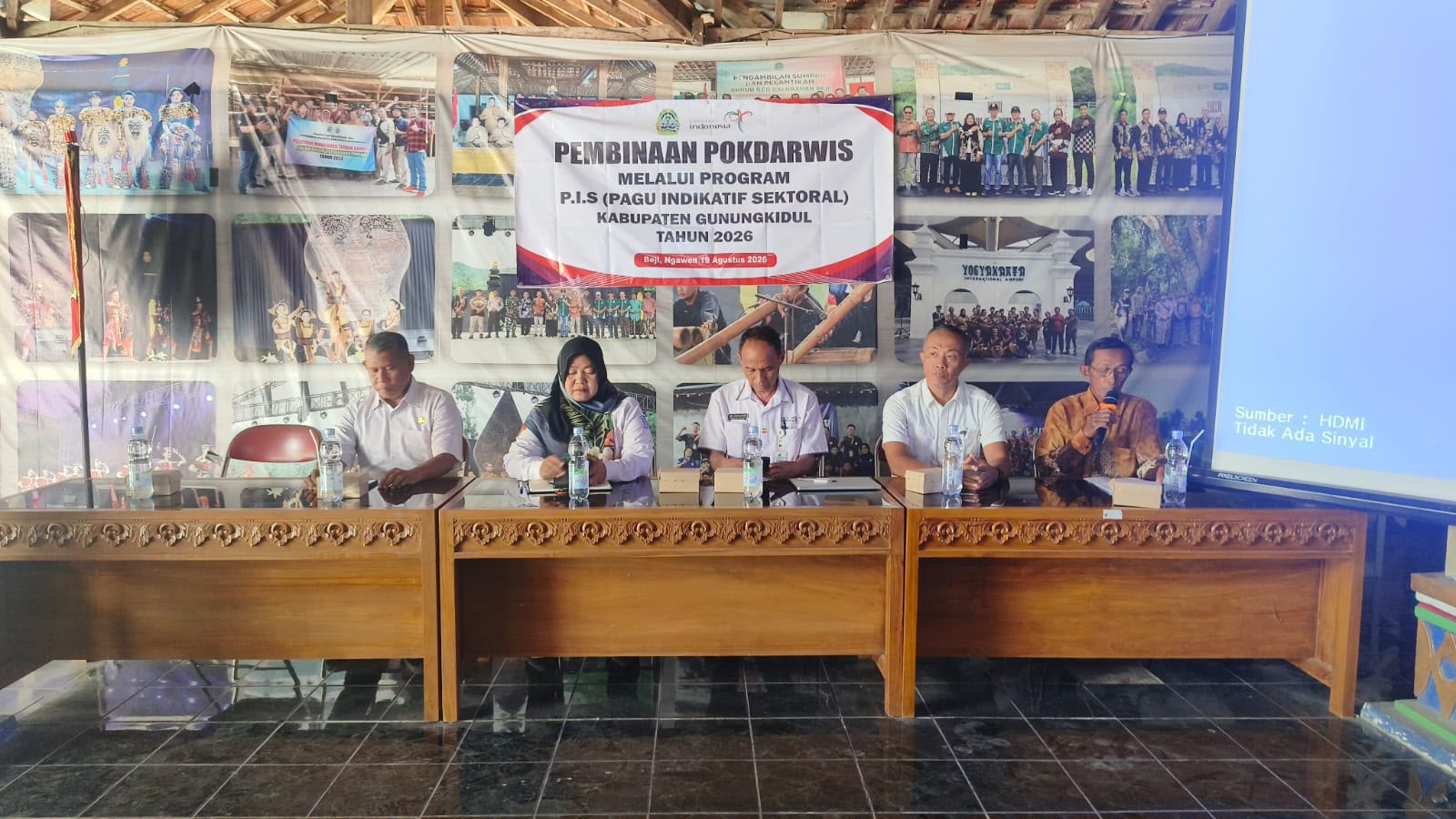 PEMBINAAN POKDARWIS MELALUI PROGRAM PAGU INDIKATIF SEKTORAL (PIS) DI KALURAHAN BEJI, NGAWEN
