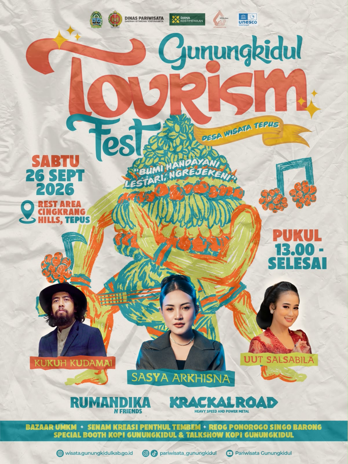 Gunungkidul Tourism Fest 2026